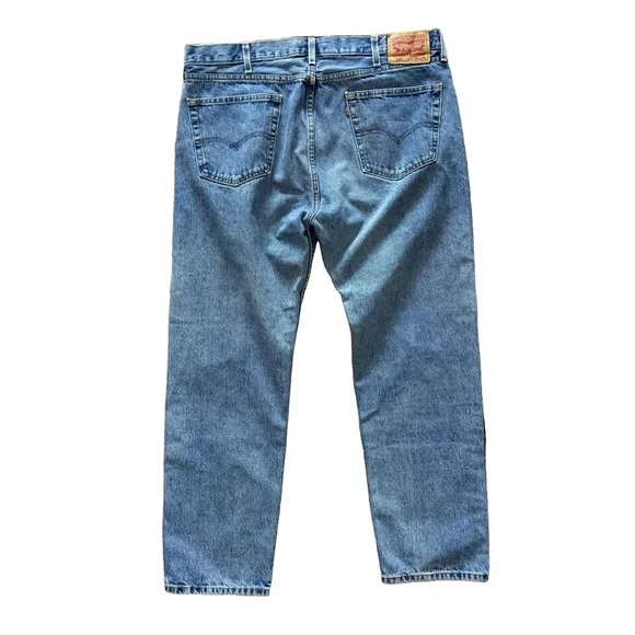 LEVI'S Men's Classic 505 Straight Leg Jeans - Size 40x30 - Picture 4 of 13